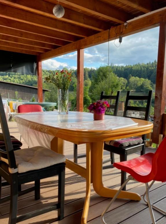 Grosse Und Helle 3 Zi Wohnung In Lossburg-Betzweiler, Schwarzwald Buitenkant foto